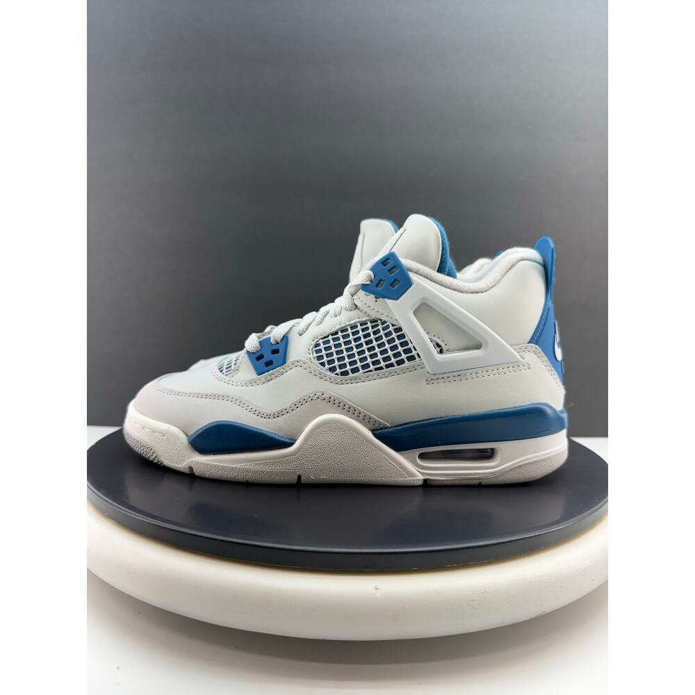Air Jordan 4 Retro Military Blue GS 2024 Size‎ 5Y Womens 6.5 Sneakers HF4281-141
